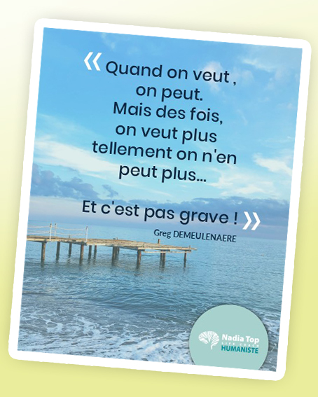 Lire la suite à propos de l’article Lâcher prise pour avancer