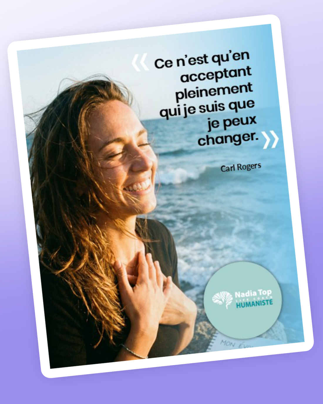 Lire la suite à propos de l’article Accepter pleinement qui je suis pour enfin changer